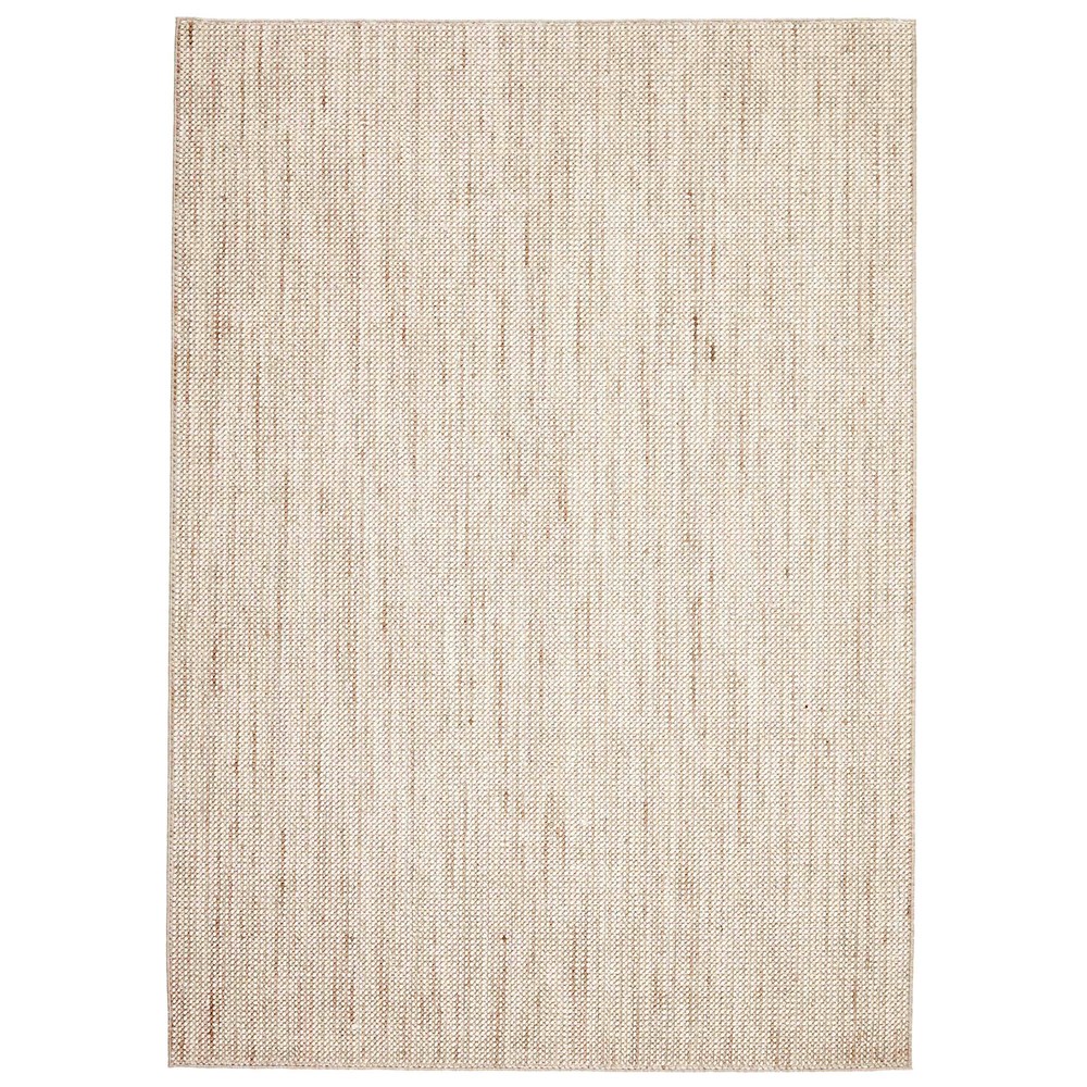 Agra Plain Weave QEDEO78B AAA43 Rug in Beige Cream